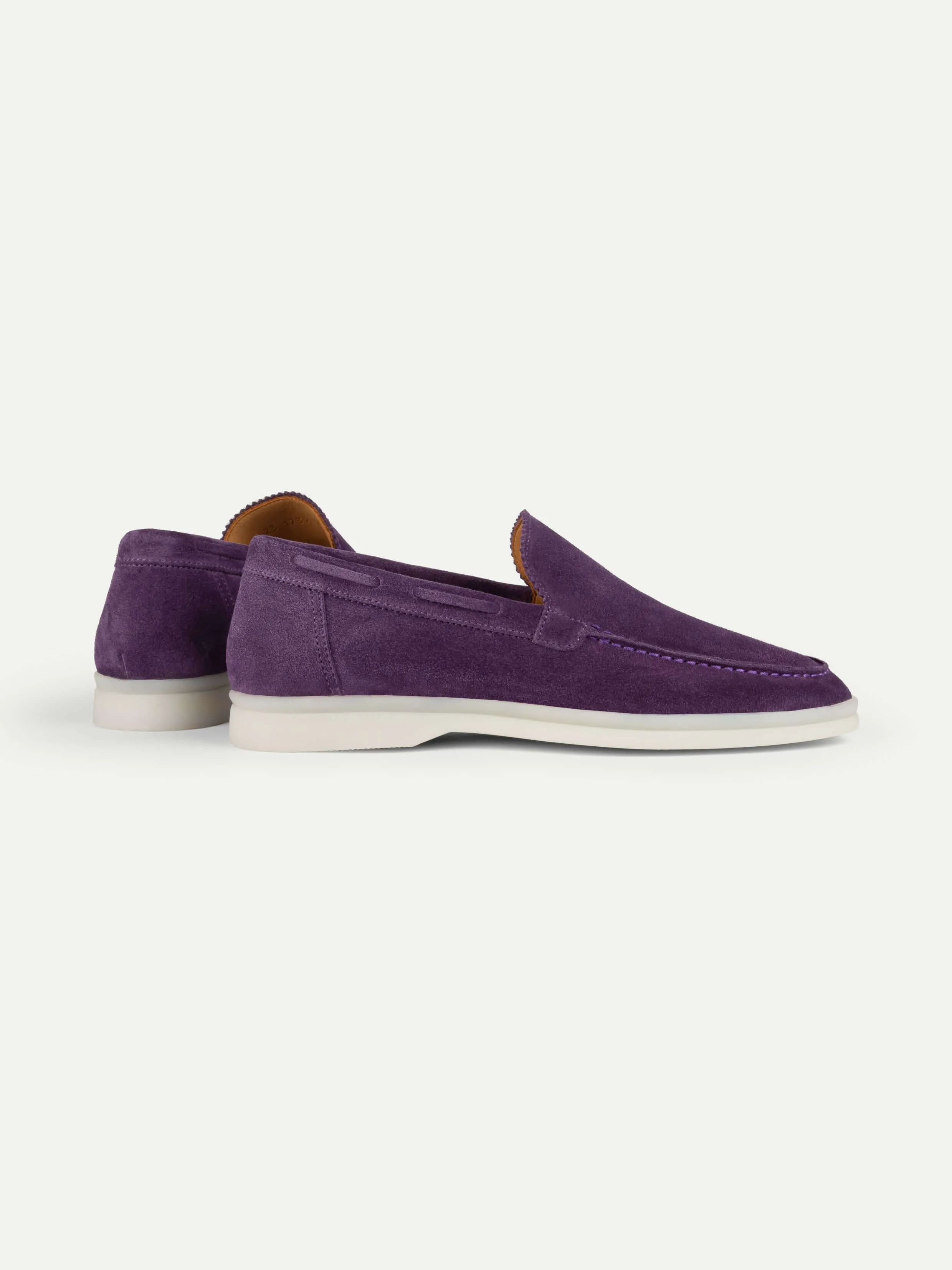 Lady Purple Yacht Loafers