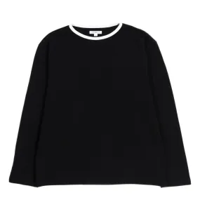 LADY WHITE CO. RING SWEATER BLACK