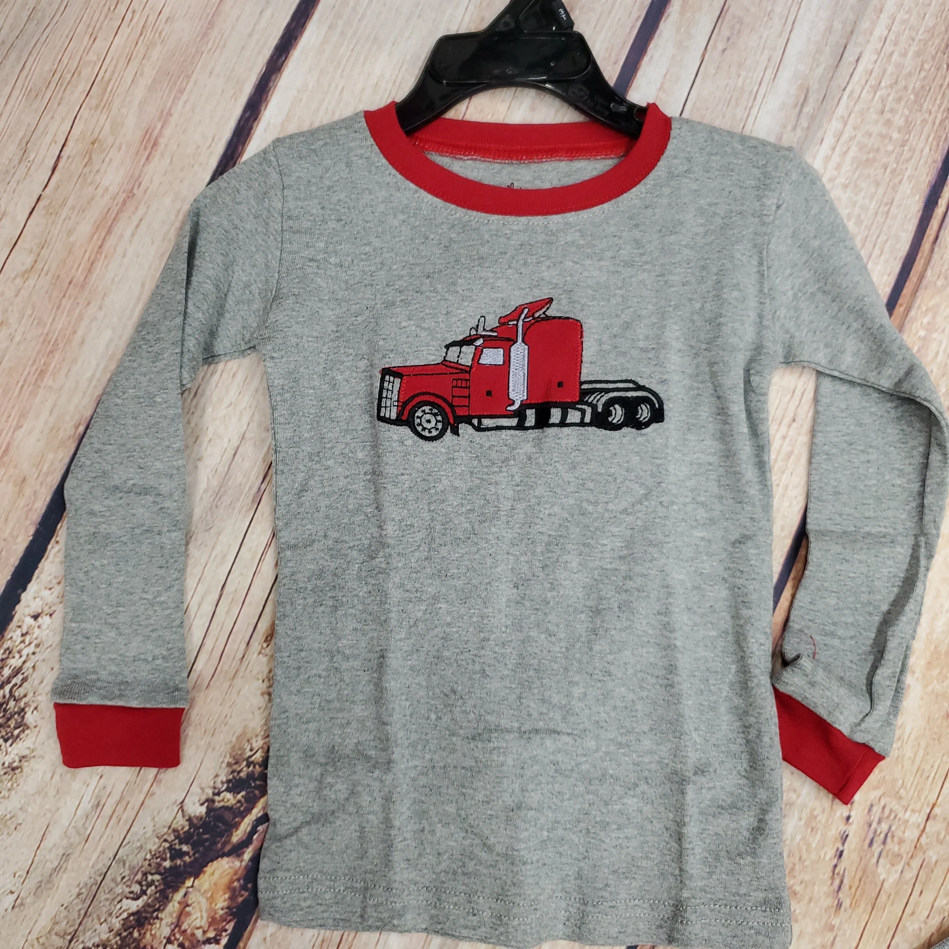 LEVERET SEMI TRUCK AND TRAILER PJ SET