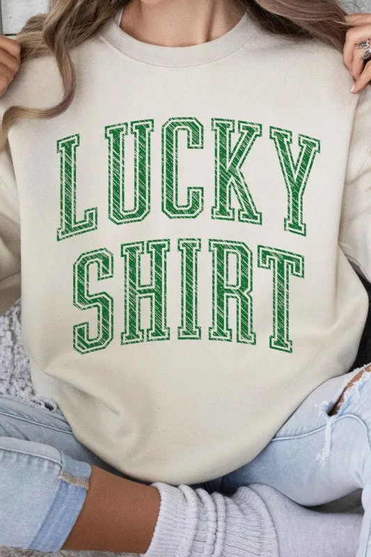 LUCKY SHIRT ST PATRICKS GRAPHIC SWEATSHIRT