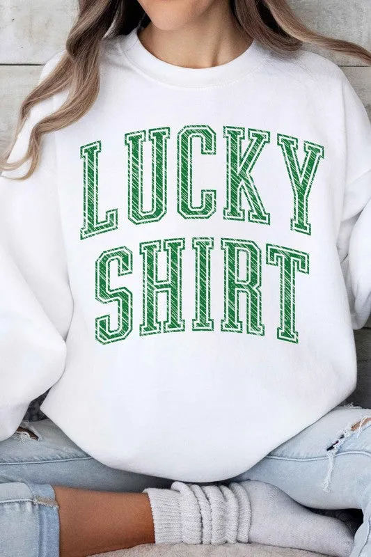 LUCKY SHIRT ST PATRICKS GRAPHIC SWEATSHIRT