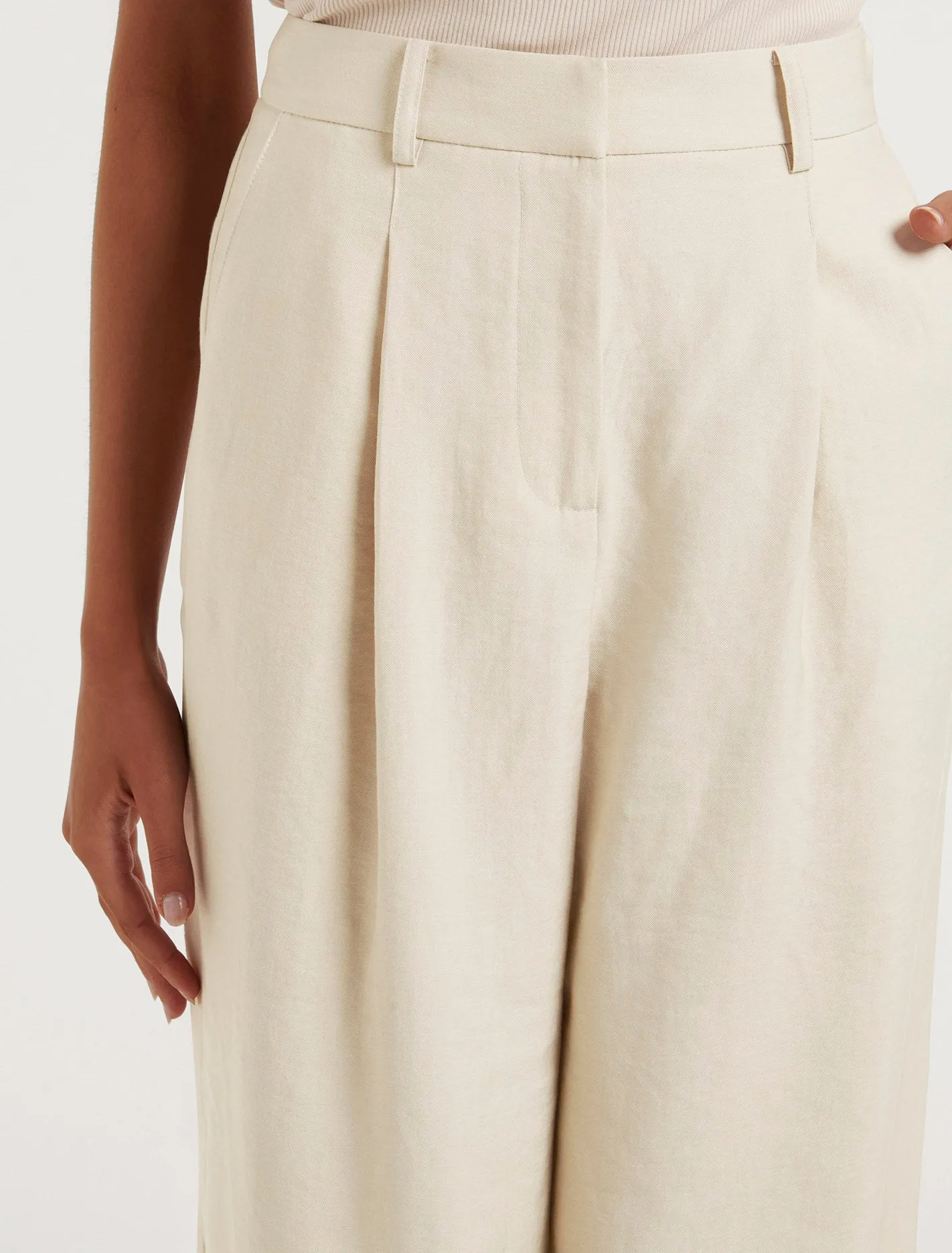 Marabella Petite Bamboo Wide Leg Pants