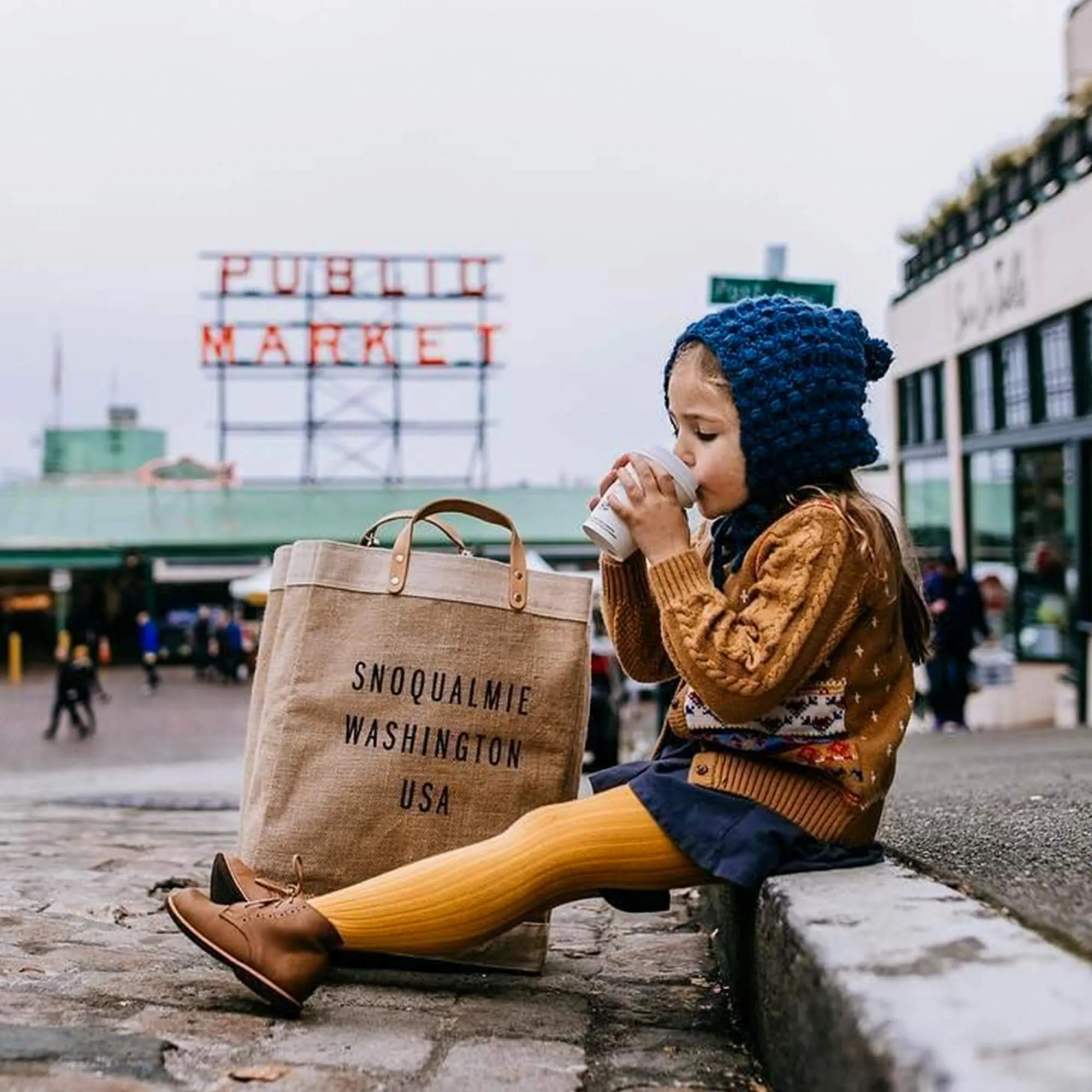 Market Bag in Natural TEST DON't Buy