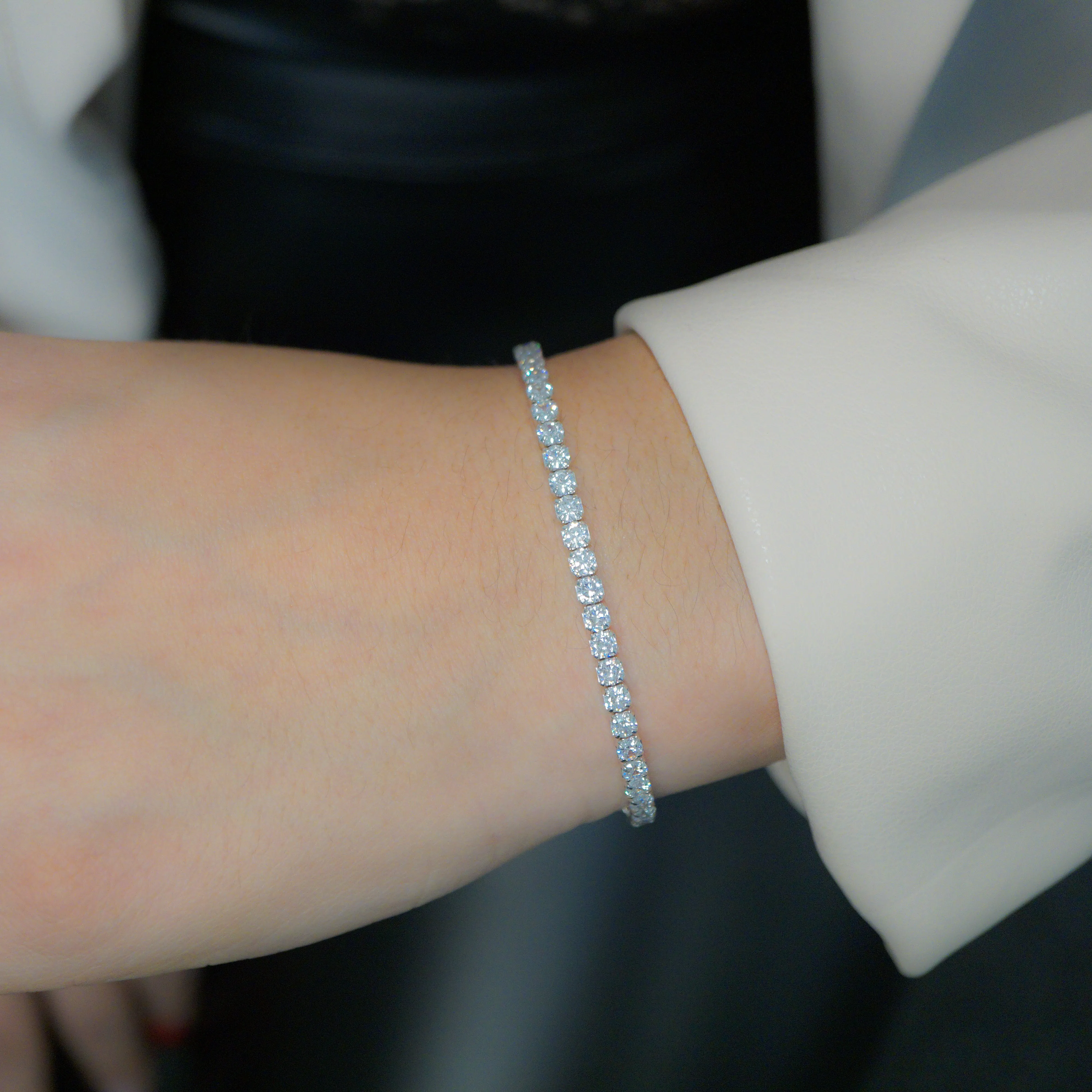 MOISSANITE TENNIS BRACELET