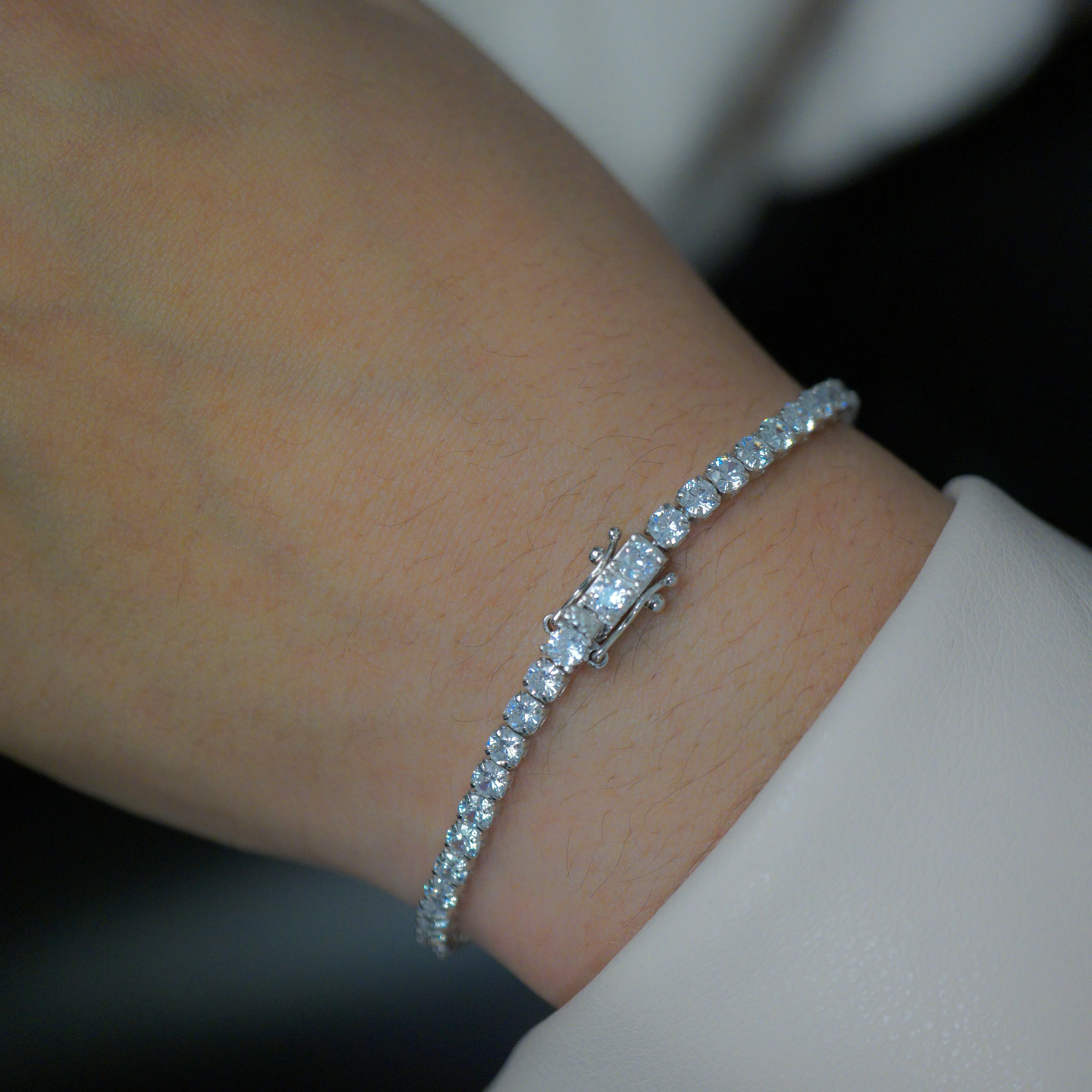 MOISSANITE TENNIS BRACELET