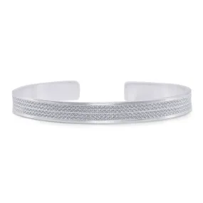 OCTAVIA SILVER SILVER CUFF BRACELET