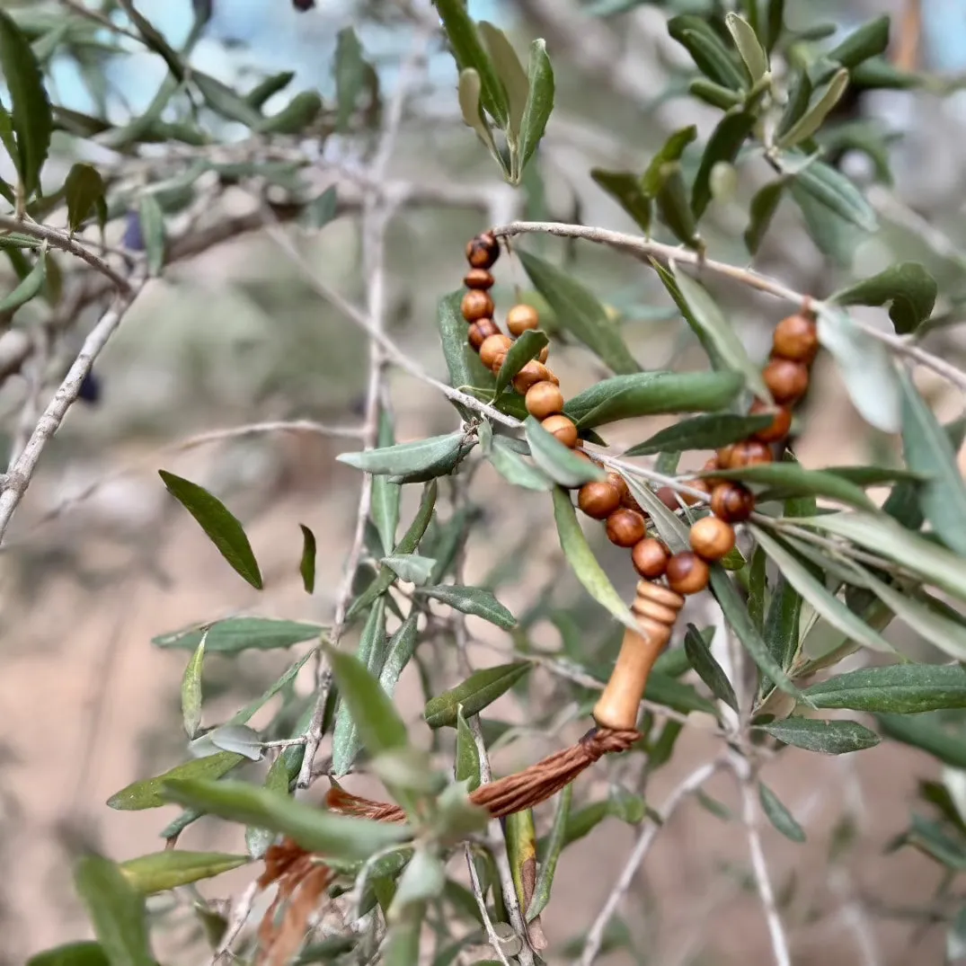 Olive Wood Prayer Beads from Bethlehem