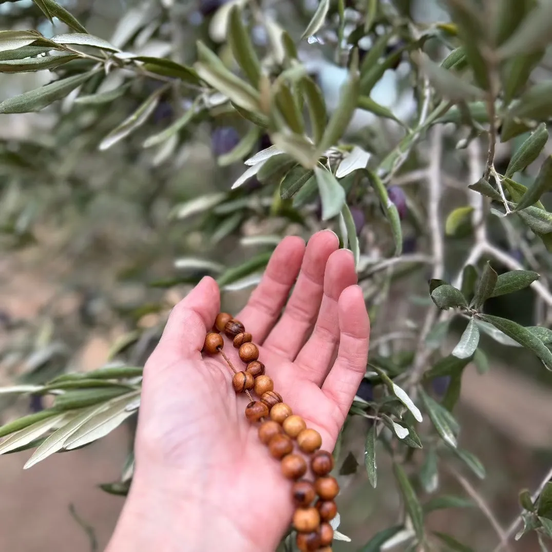 Olive Wood Prayer Beads from Bethlehem