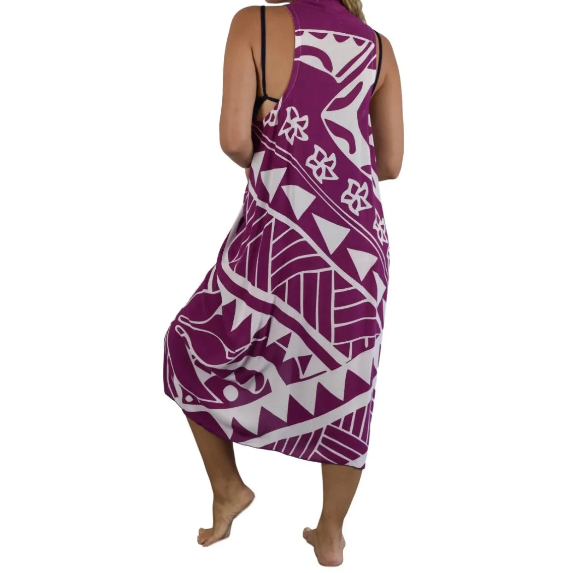 Pua Sleeveless Kimono (One Size)