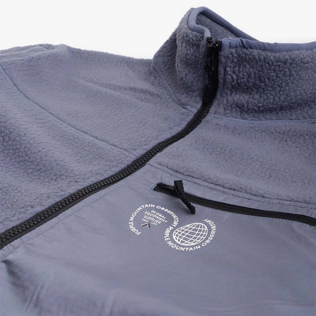 Purple Mountain Observatory Borg Zip Through Fleece