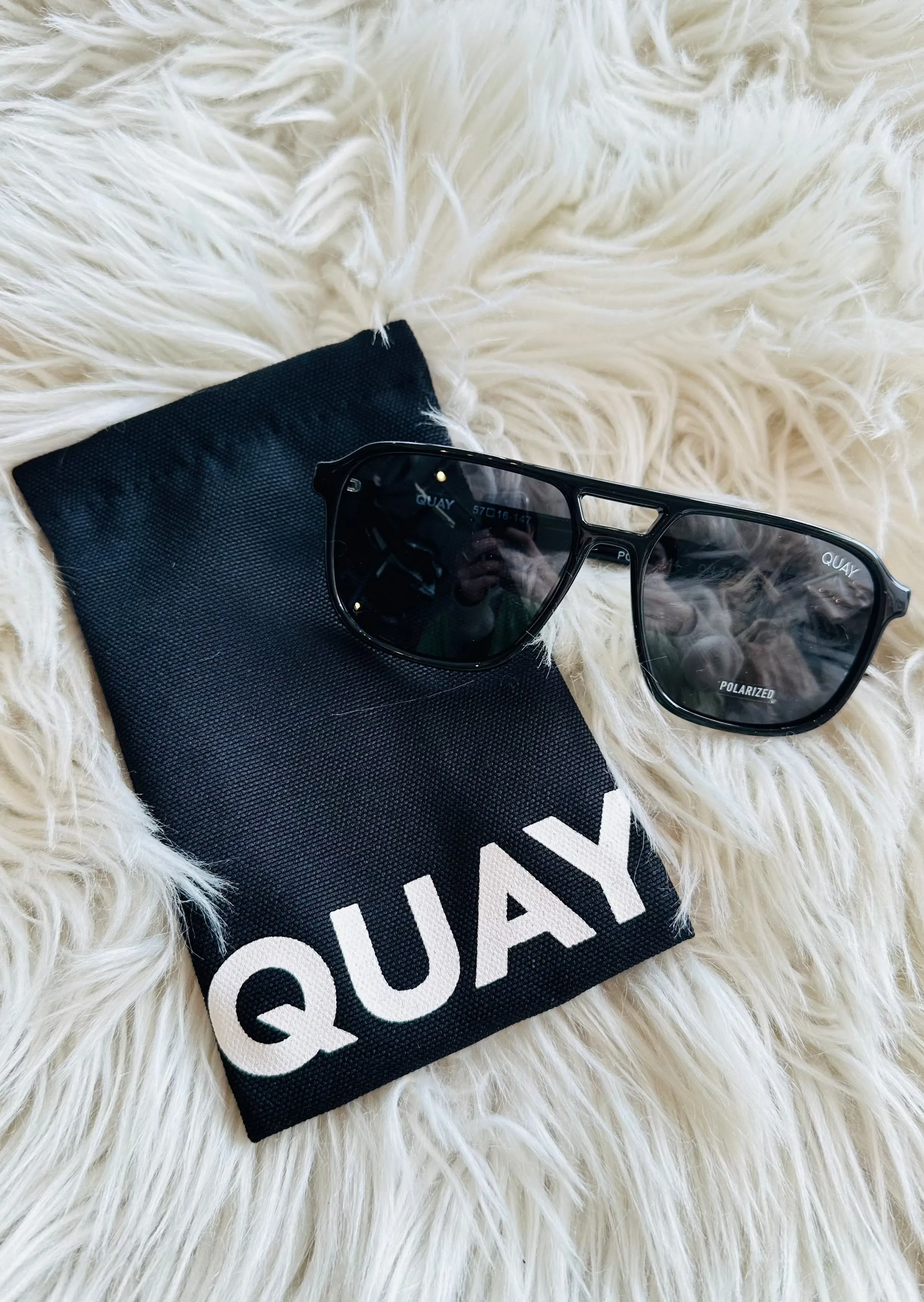 Quay On The Fly Polarized Sunglasses