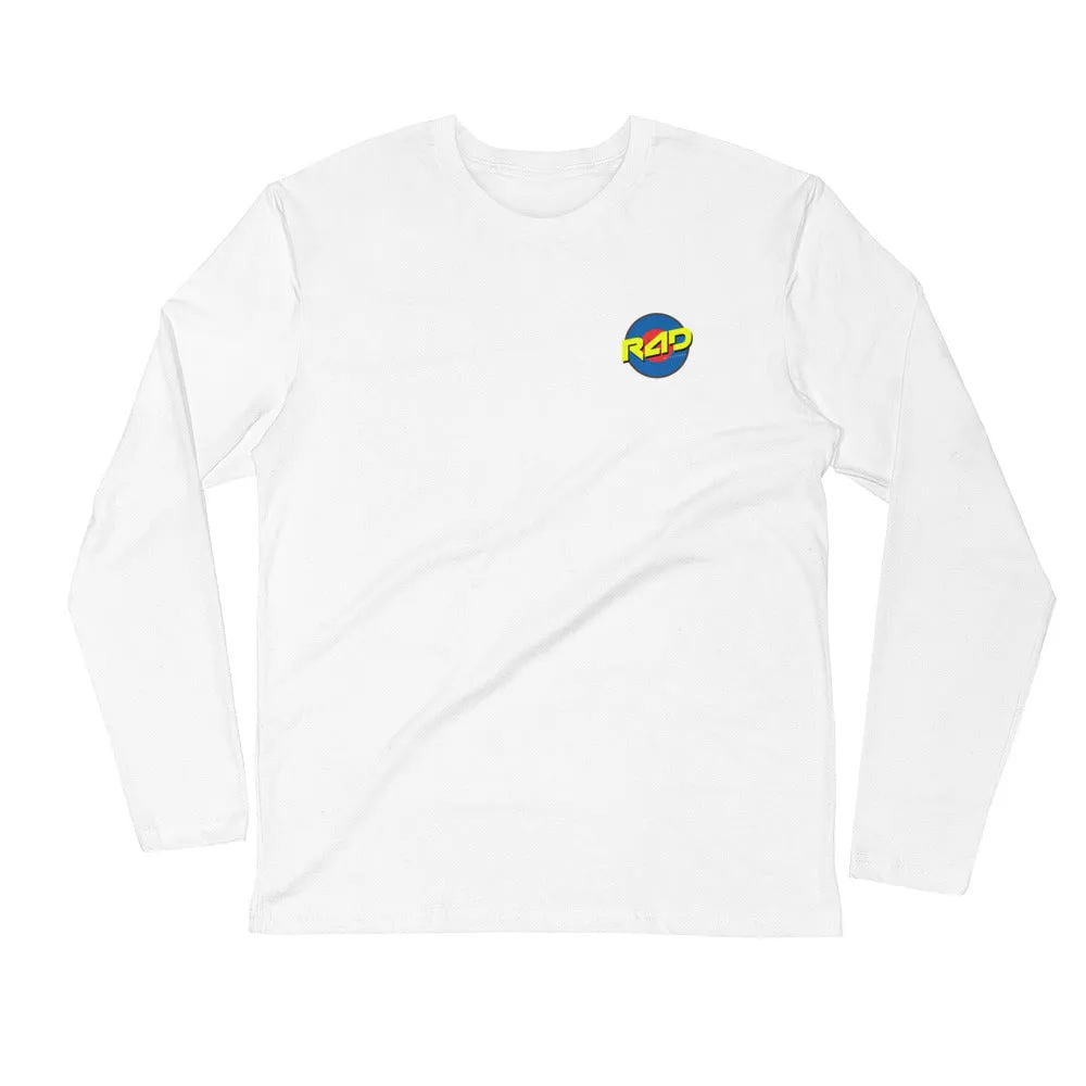 RAD TARGET LONG SLEEVE TEE - WHITE