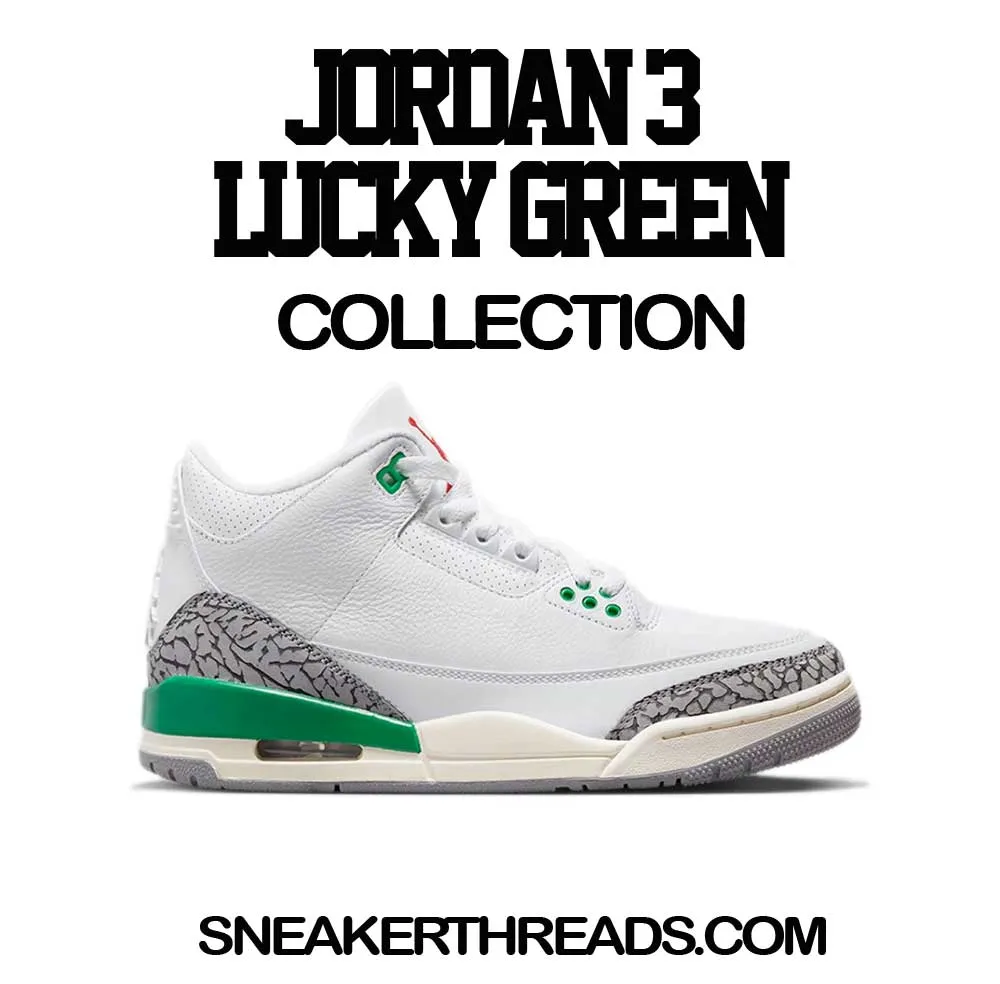 Retro 3 Lucky Green Shirt - Finesse - Green