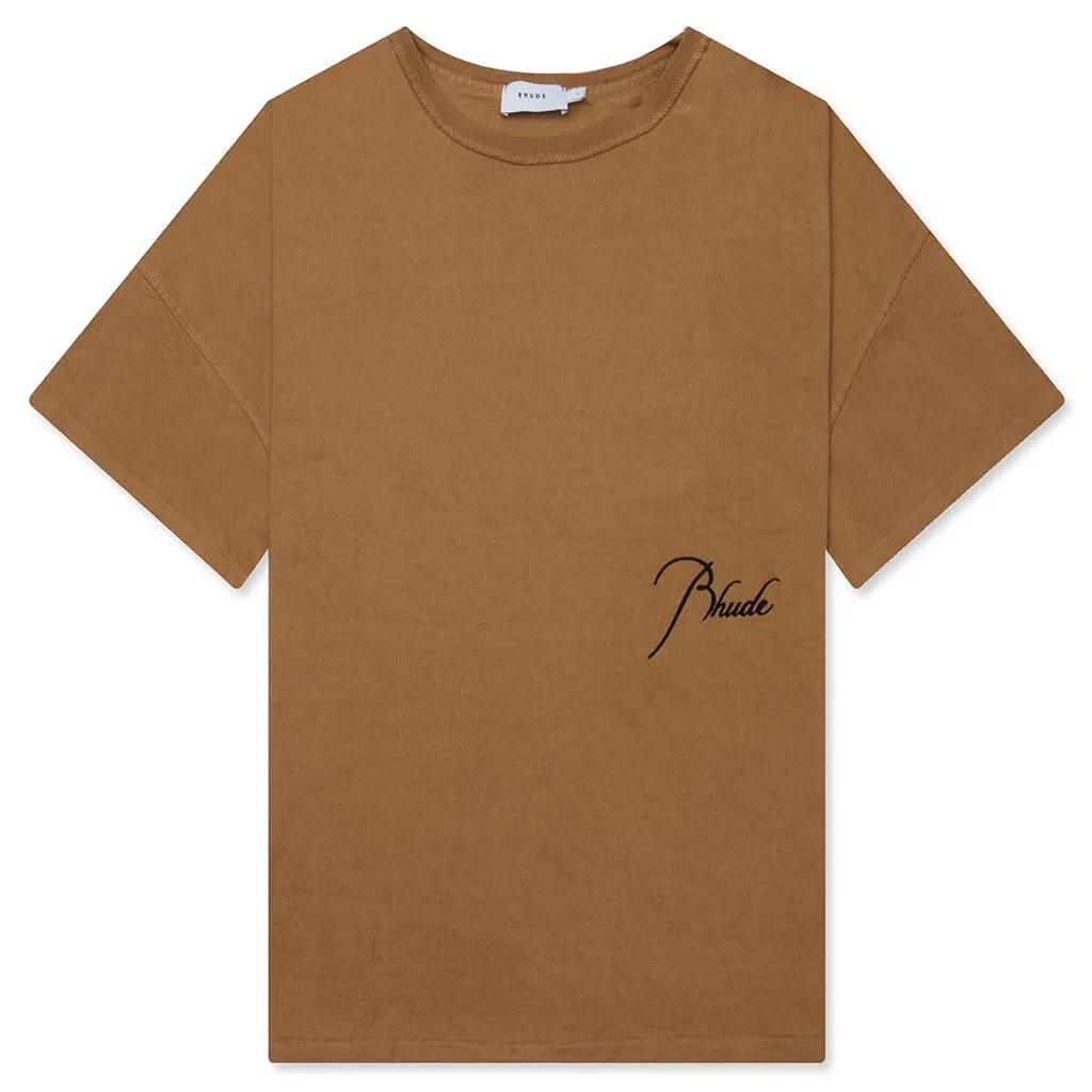 Reverse Tee - Vintage Tan