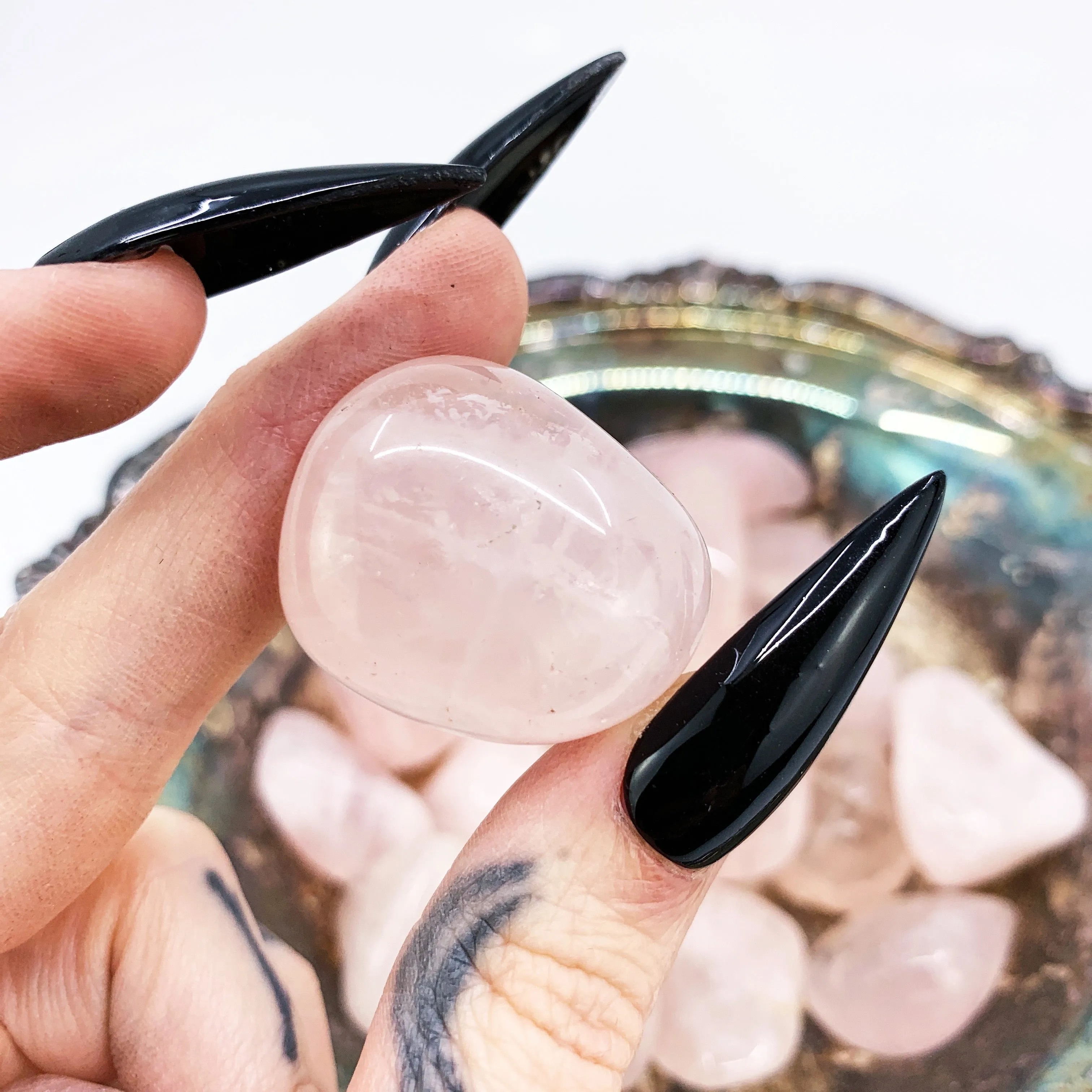 Rose Quartz Pocket Pebble