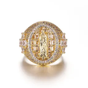 S925 Our Lady Ring