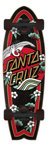 SANTA CRUZ COMPLETE CRUISER CRANE DOT 8.8 X 27.7 SHARK