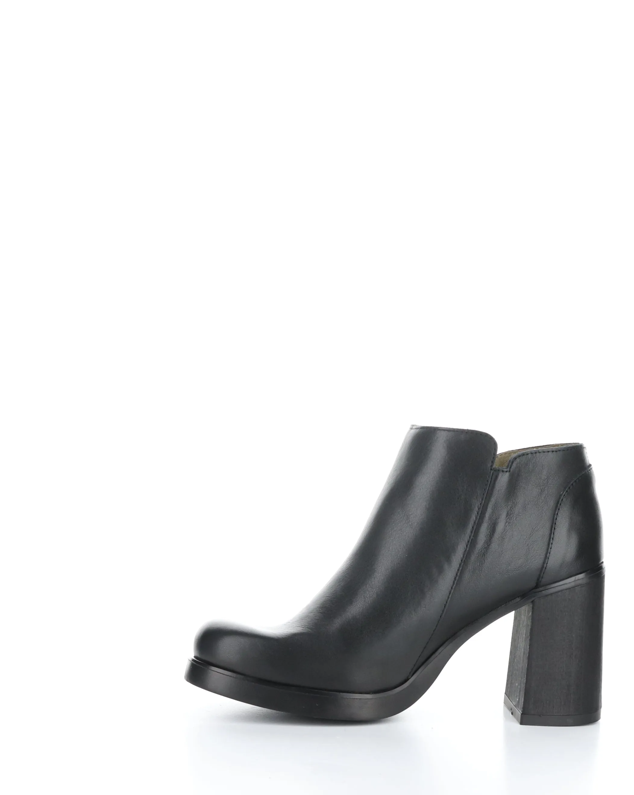 SHAR986FLY 000 BLACK Round Toe Boots