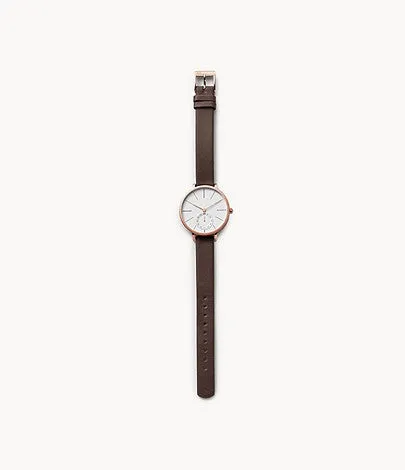 Skagen Hagen Leather Watch SKW2356