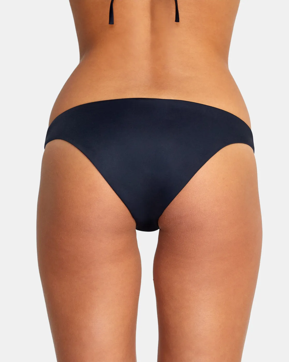 Solid Medium Bikini Bottoms - Black