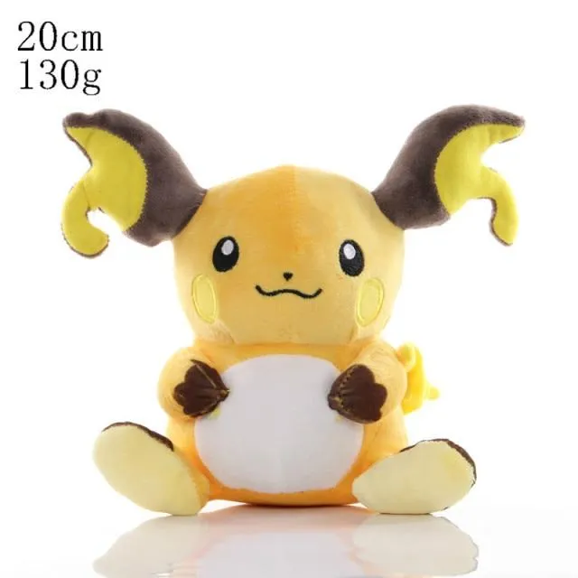 TAKARA TOMY Pokemon about 20cm Original Toys Hobbies Stuffed Animals Stuffed Plush for Children Christmas Gift