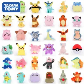 TAKARA TOMY Pokemon about 20cm Original Toys Hobbies Stuffed Animals Stuffed Plush for Children Christmas Gift