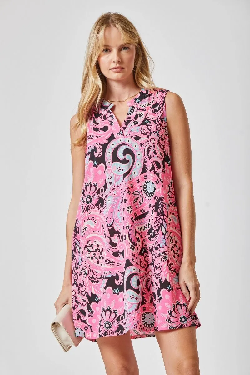 Think Pink Lizzy Tank Dress