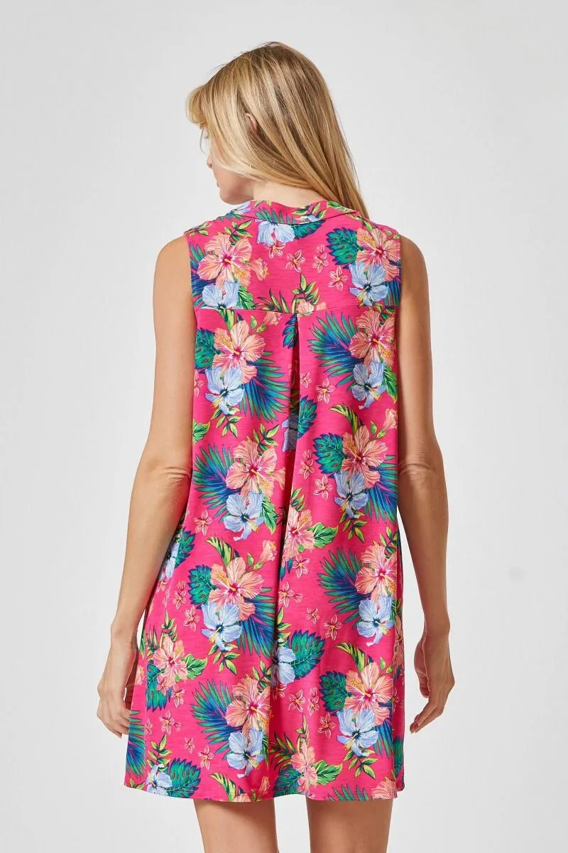 Tropical Sun Lizzy Tank Dress