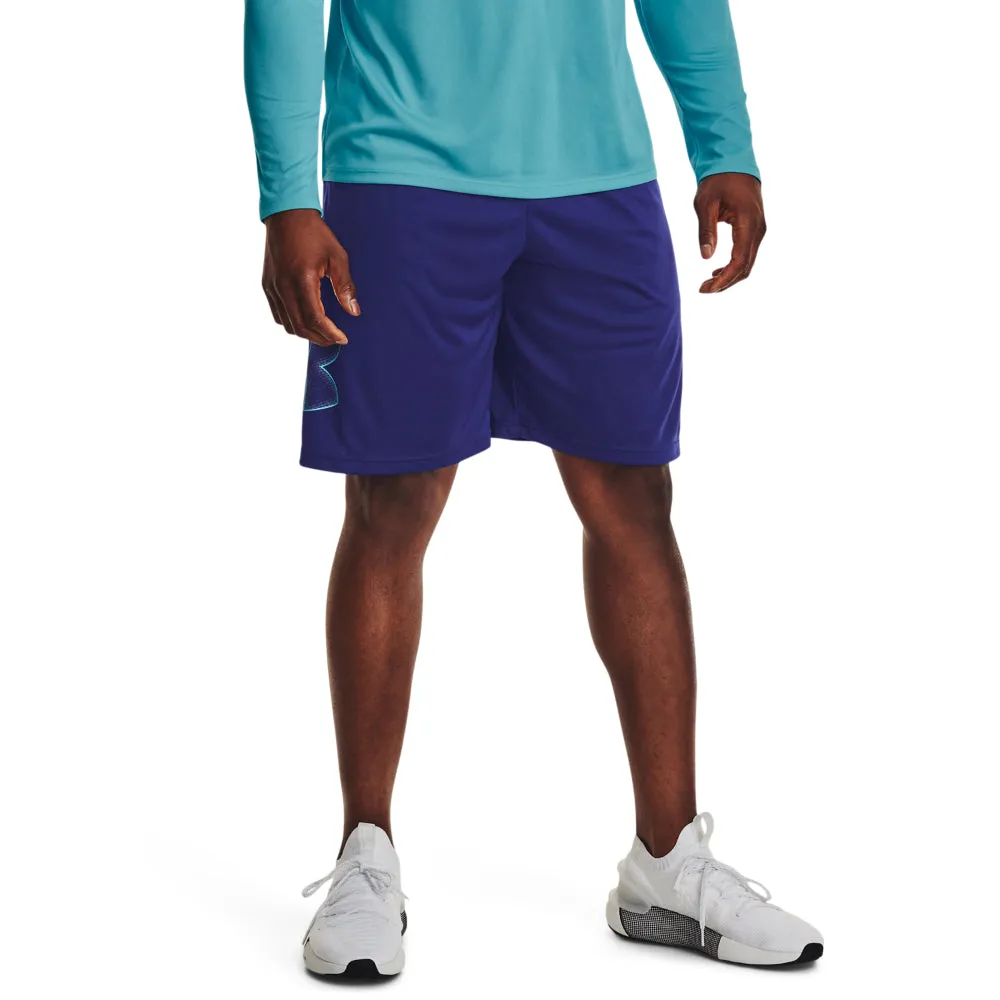 'Under Armour' Men's Tech Graphic Shorts - Sonar Blue