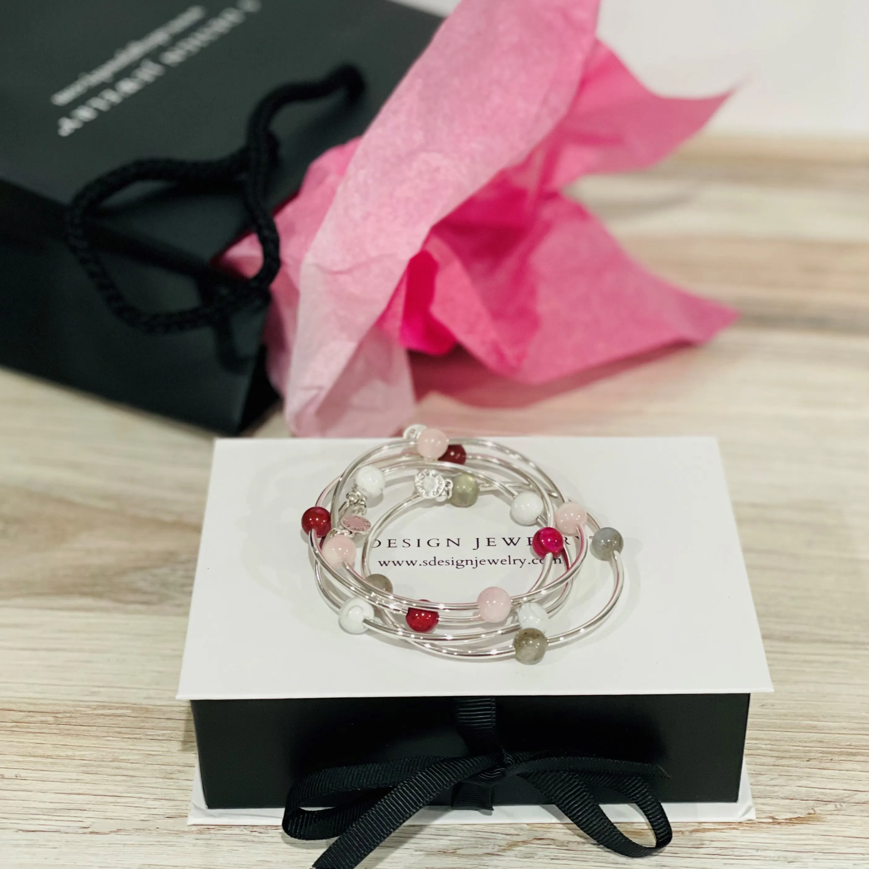 Valentine's Wish Bangle Gift Set