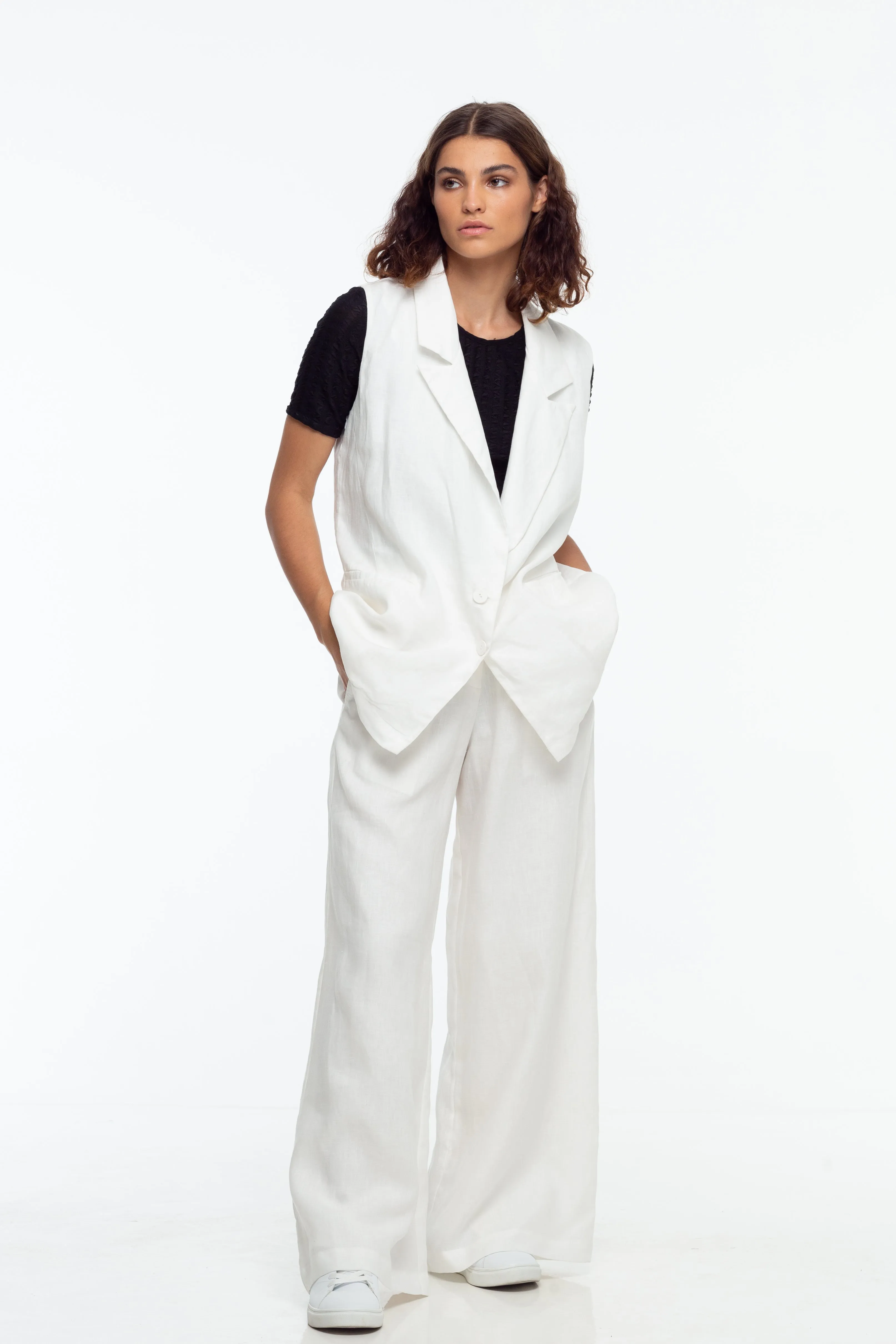 Venice Pant - Ivory