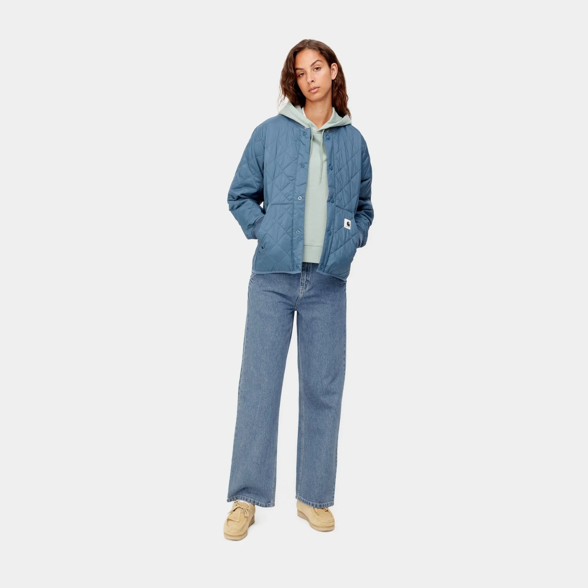 Women's Simple Pant - Denim | Blue (heavy stone wash)