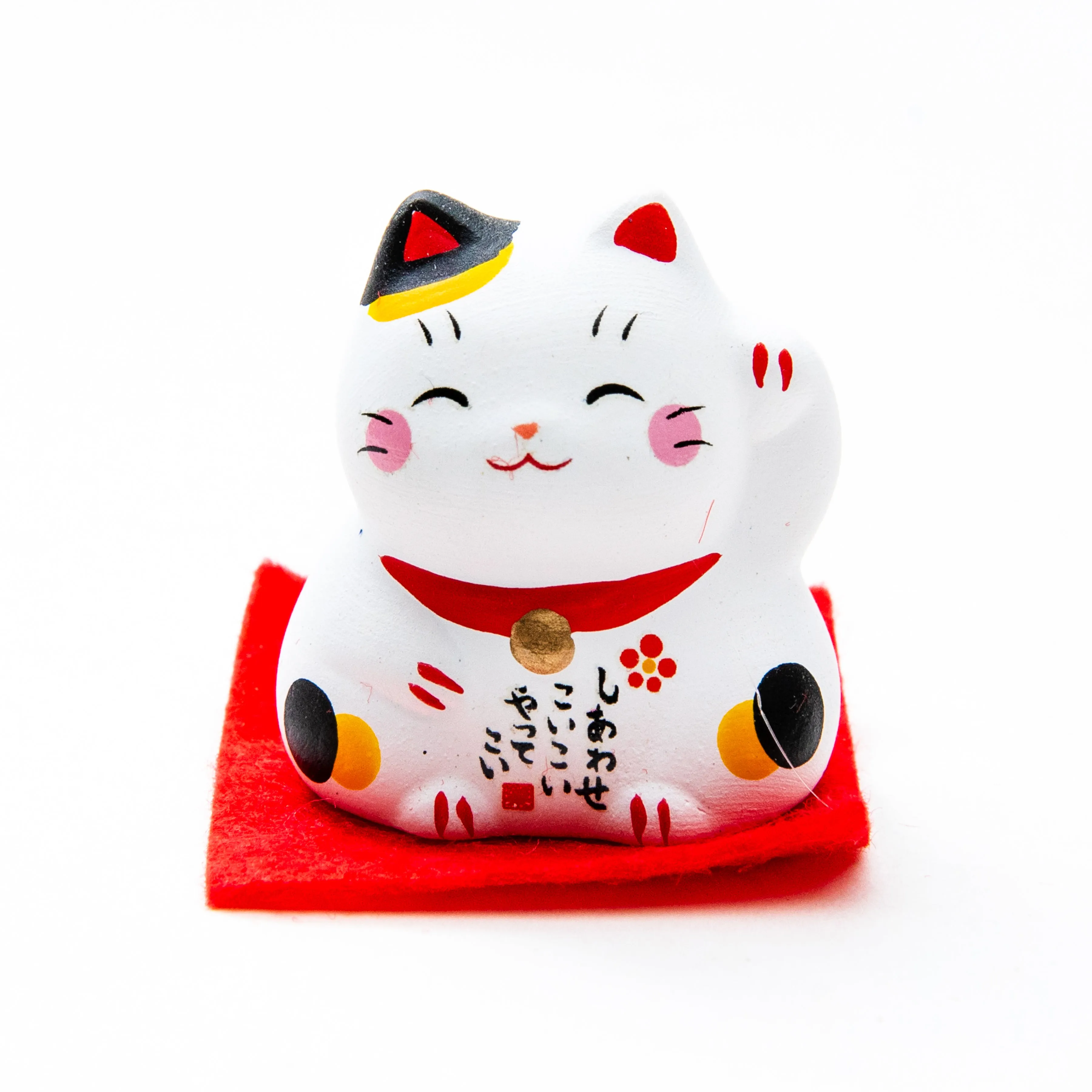 Yakushigama Ceramic Small Beckoning Cats